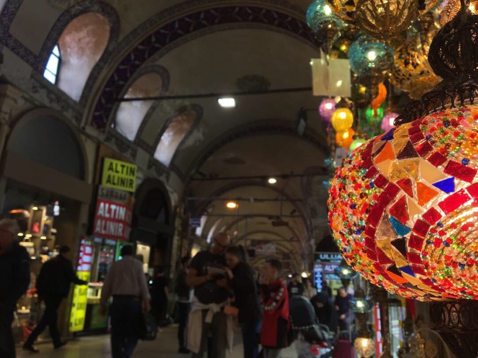Istanbul spice market travel