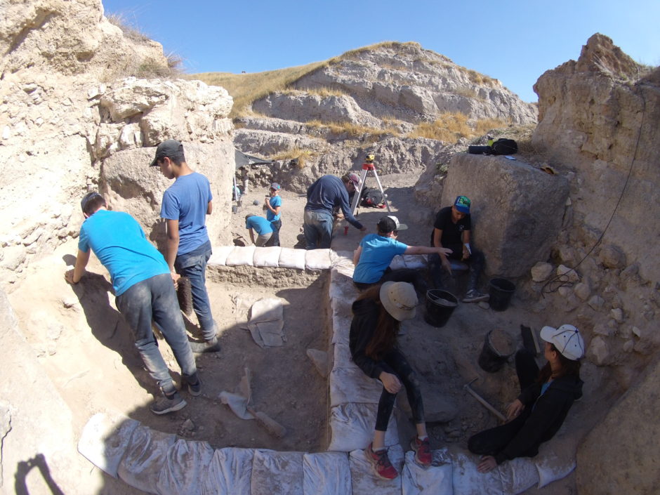 Israel Tel Gezer archaeology