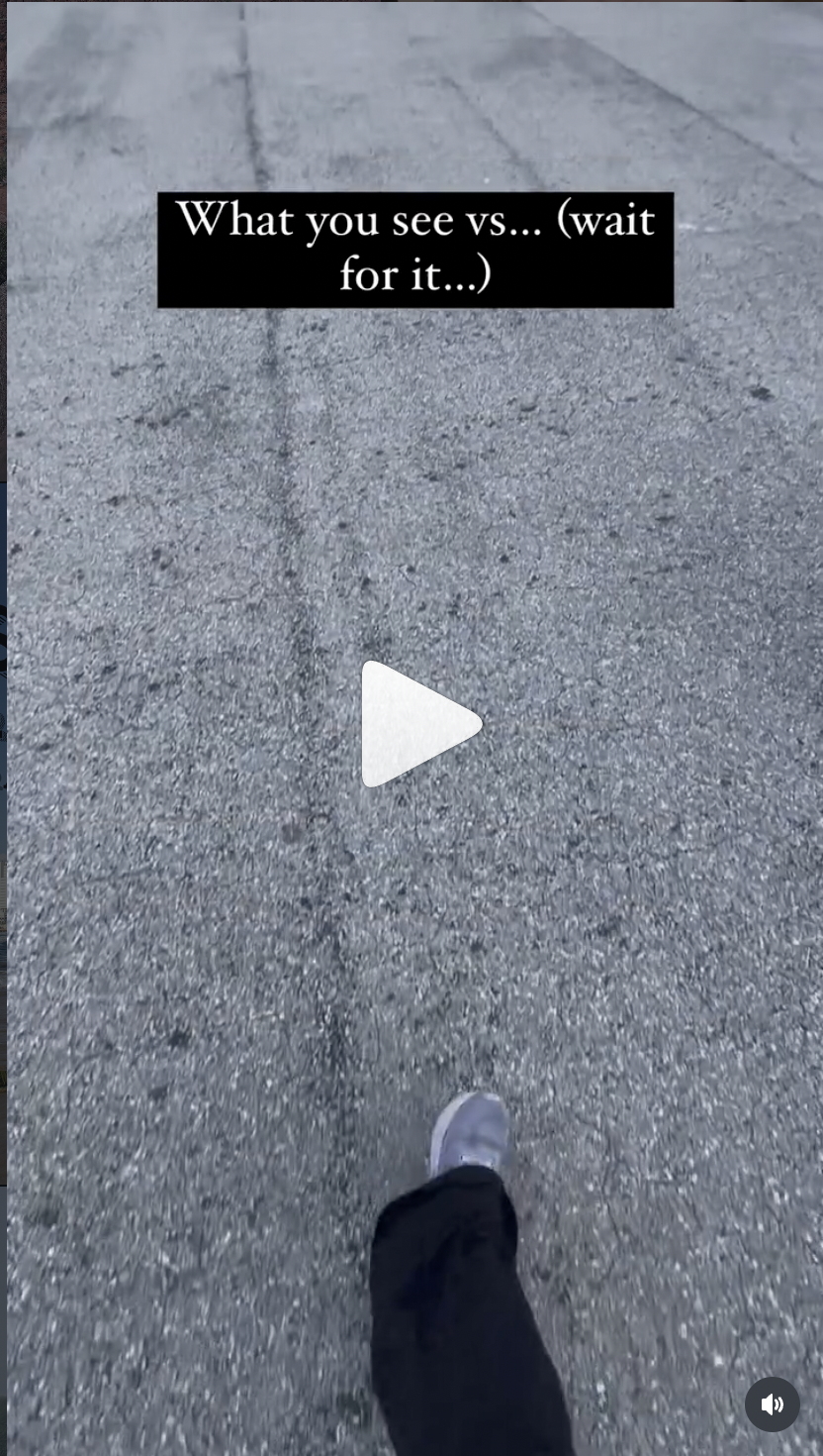 Instagram reel from Mukikapup's Travels about perseverance/resilience