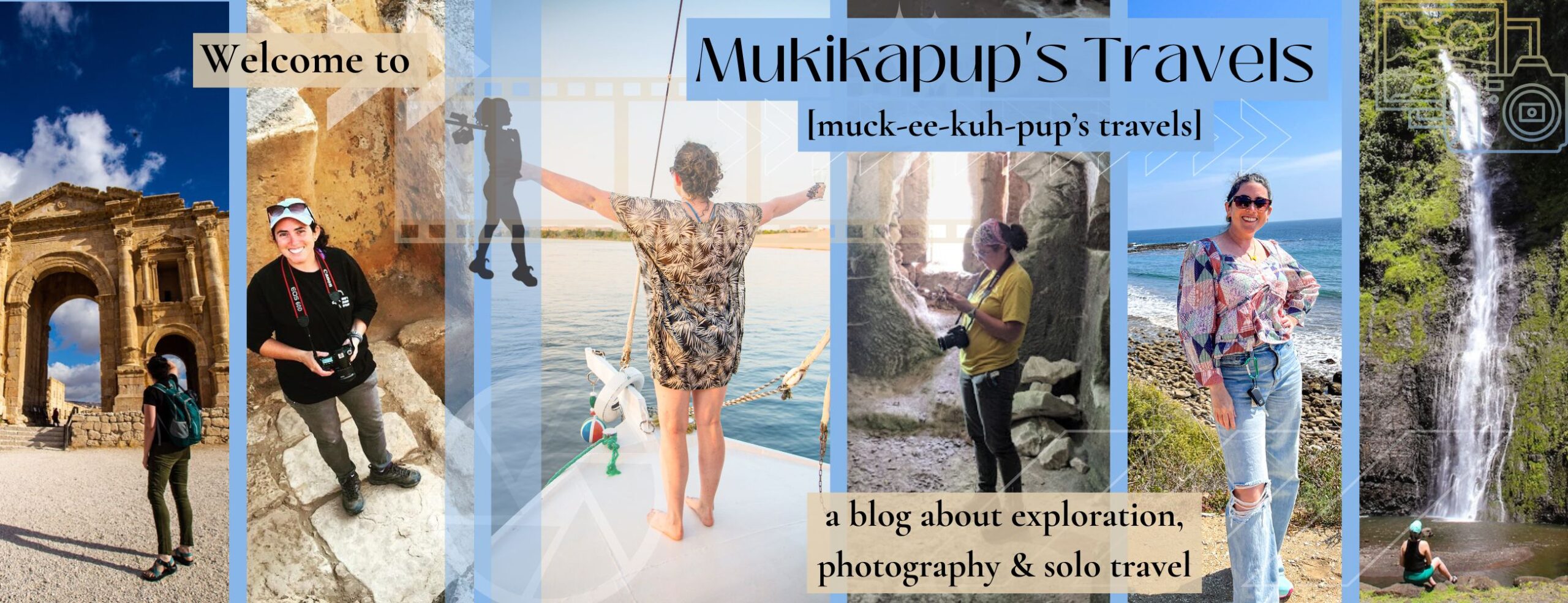 Mukikapup's Travels Website Header