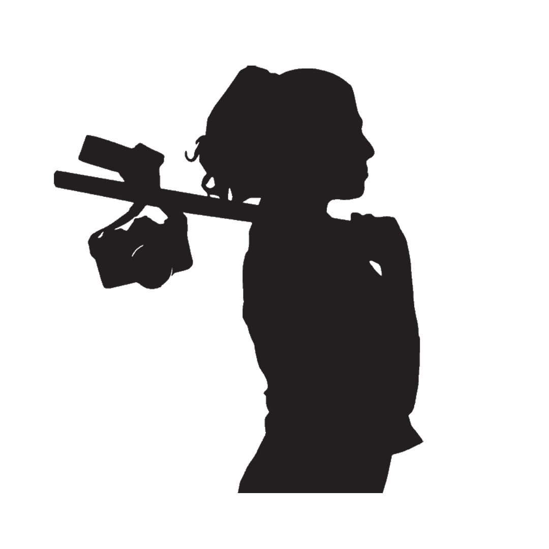 Mukikapup's Travels partial logo with a white circle behind it